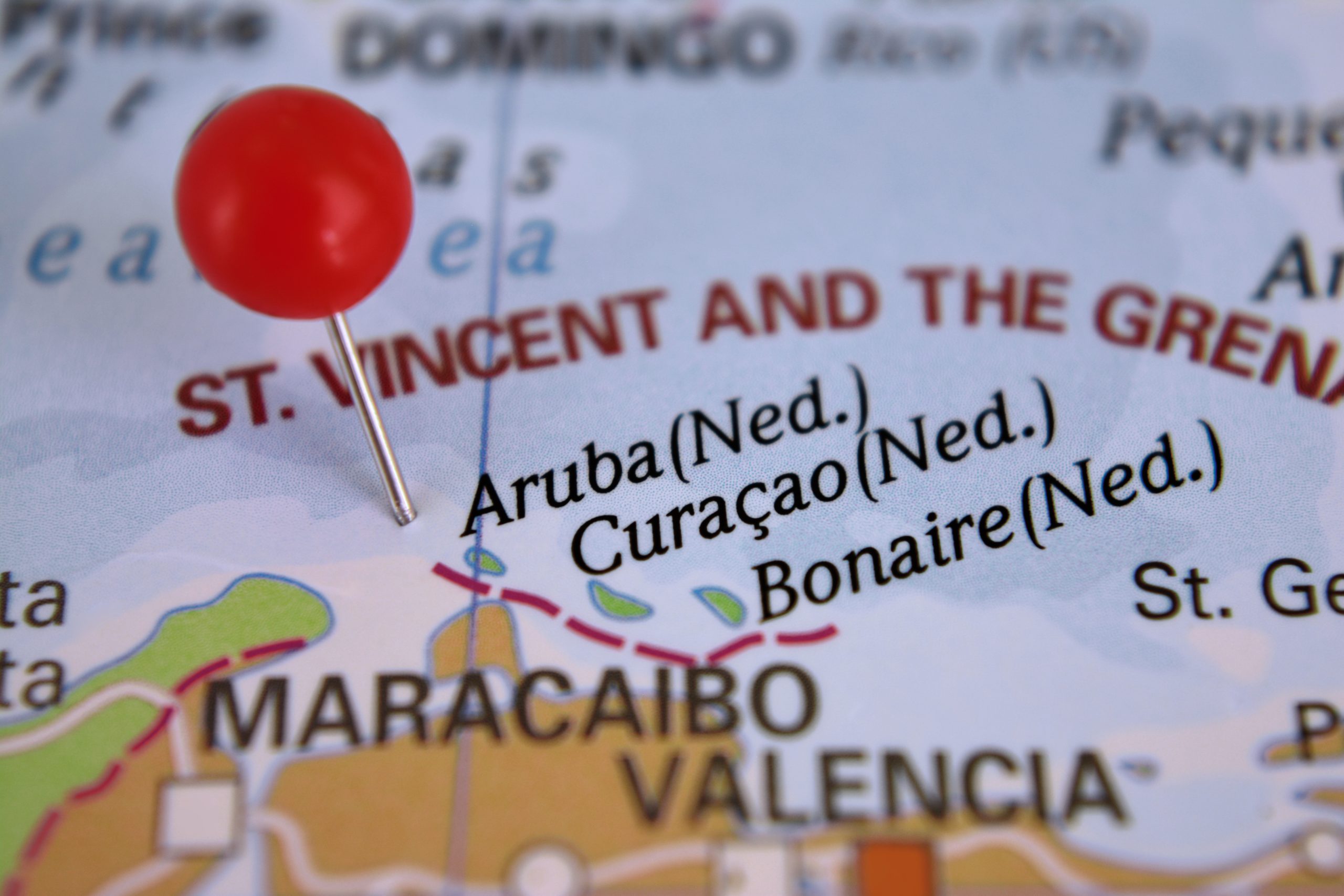 map of the ABC islands